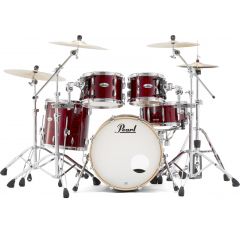 Pearl Professional Maple Fusion 4 fût Velvet Crimson - Vue 2
